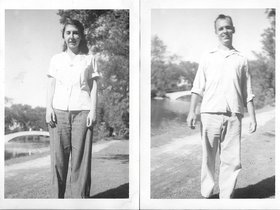 1953 July - Mom & Dad, Tenney Park.jpg